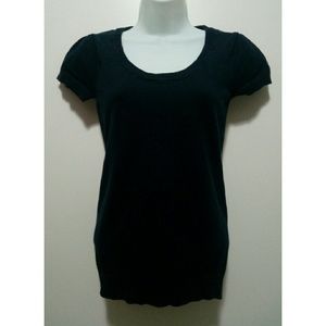 Forever 21 black sweater top -c